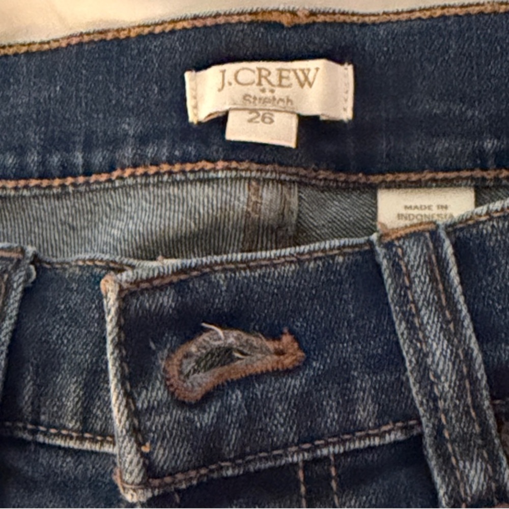 J. Crew Classic Blue Denim Pants